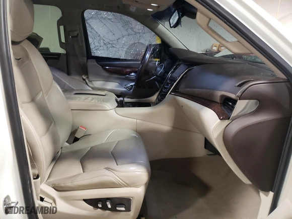 2015 Cadillac Escalade Luxury with VIN 1GYS4BKJ9FR157930, listed as a Copart auction lot 71779094 with 121,077 mi miles and Salvage Title. Bid and sale history available at carsss.com. Image 7.