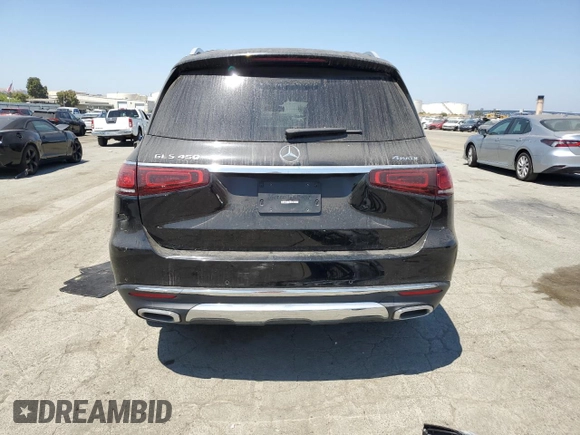 2020 Mercedes-Benz GLS with VIN 4JGFF5KE1LA098027, listed as a Copart auction lot 59306973 with 51,338 mi miles. Bid and sale history available at carsss.com. Image 6.