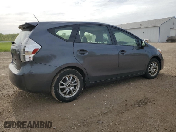 2012 Toyota Prius Two with VIN JTDZN3EU4C3076474, listed as a Copart auction lot 56713595 with 102,692 mi miles and Clean Title. Bid and sale history available at DreamBid. Image 3.