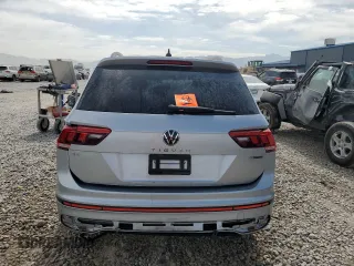 2022 Volkswagen Tiguan SE R-Line Black with VIN 3VV8B7AX5NM072366, listed as a Copart auction lot 60325565 with Not provided miles and Salvage title. Bid and sale history available at DreamBid. Image 6.