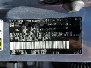 2024 Toyota Corolla Cross Hybrid S with VIN 7MUFBABG3RV043770, listed as a Copart auction lot 61007075 with 15,945 mi miles and Salvage title. Bid and sale history available at DreamBid. Image 13.