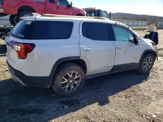 2022 GMC Acadia SLT z VIN 1GKKNML49NZ181042, wystawiony jako Copart lot #44181015 z przebiegiem 54 972 mil mil oraz Szkoda całkowita • Salvage title. Historia ofert i sprzedaży dostępna na DreamBid. Obrazek 3.