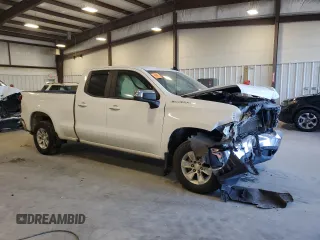 2019 Chevrolet Silverado 1500 LT with VIN 1GCRWCED5KZ188290, listed as a Copart auction lot 76244964 with 122,235 mi miles and Salvage Title. Bid and sale history available at DreamBid. Image 4.