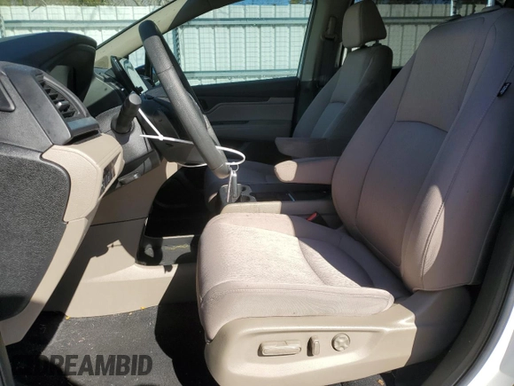 2020 Honda Odyssey EX with VIN 5FNRL6H54LB051900, listed as a Copart auction lot 45345905 with 47,958 mi miles and Salvage title. Bid and sale history available at DreamBid. Image 7.