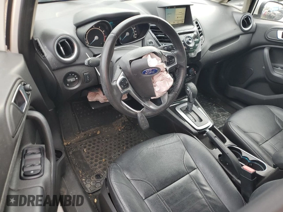 2017 Ford Fiesta Titanium with VIN 3FADP4CJ1HM123863, listed as a Copart auction lot 80270774 with 66,911 mi miles and Salvage Title. Bid and sale history available at DreamBid. Image 8.