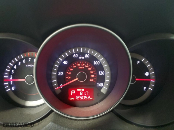 2011 Kia Forte 5-Door EX with VIN KNAFU5A25B5328125, listed as a Copart auction lot 56281874 with 125,052 mi miles and Salvage Title. Bid and sale history available at carsss.com. Image 9.