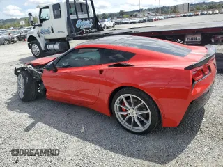 2016 Chevrolet Corvette Z51 3LT z VIN 1G1YM2D78G5117535, wystawiony jako Copart lot #51256535 z przebiegiem 35 611 mil mil oraz Szkoda całkowita • Salvage title. Historia ofert i sprzedaży dostępna na DreamBid. Obrazek 2.