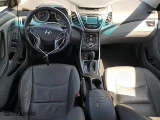2015 Hyundai Elantra Limited with VIN KMHDH4AE7FU448597, listed as a Copart auction lot 51465445 with 134,500 mi miles and Salvage Title. Bid and sale history available at carsss.com. Image 8.