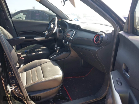 2019 Nissan Kicks S with VIN 3N1CP5CU3KL535479, listed as a IAAI auction lot 41302465 with 97,148 mi miles. Bid and sale history available at carsss.com. Image 5.
