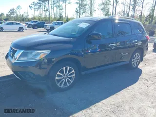 2016 Nissan Pathfinder S with VIN 5N1AR2MN1GC615754, listed as a IAAI auction lot 41804079 with 163095 miles. Bid and sale history available at carsss.com. Image 17.
