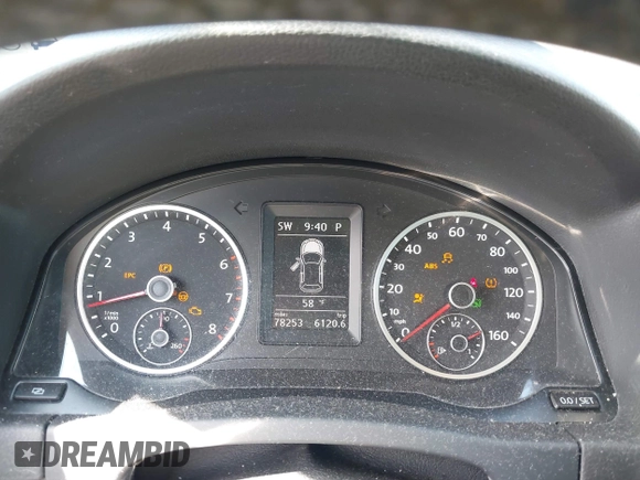 2012 Volkswagen Tiguan SEL with VIN WVGAV7AX0CW521226, listed as a IAAI auction lot 42053515 with 78,253 mi miles and . Bid and sale history available at DreamBid. Image 7.