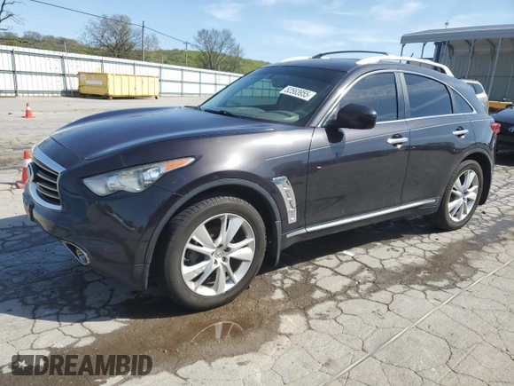 2012 Infiniti FX with VIN JN8AS1MW0CM154986, listed as a Copart auction lot 52563955 with 145,113 mi miles and Non repairable. Bid and sale history available at DreamBid. Image 1.
