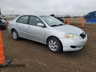 2006 Toyota Corolla CE with VIN 1NXBR32EX6Z594649, listed as a Copart auction lot 54328425 with 215,180 mi miles and Salvage Title. Bid and sale history available at DreamBid. Image 4.