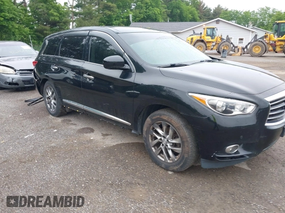 2013 Infiniti JX35 с VIN 5N1AL0MM2DC313737, выставлен на аукционе IAAI как лот 42337762 с пробегом 152 212 миль миль и . История ставок и продаж доступна на DreamBid. Изображение 1.