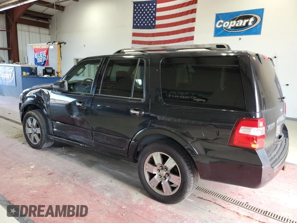 2010 Ford Expedition Limited with VIN 1FMJU2A53AEA38322, listed as a Copart auction lot 62833195 with 205,082 mi miles and Salvage title. Bid and sale history available at DreamBid. Image 2.