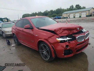 2018 BMW X4 xDrive28i with VIN 5UXXW3C54J0T81437, listed as a Copart auction lot 62272153 with 50,218 mi miles. Bid and sale history available at carsss.com. Image 4.