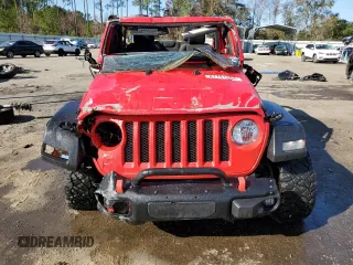 2021 Jeep Wrangler Unlimited Sport S with VIN 1C4HJXDN7MW544741, listed as a Copart auction lot 81781204 with 78,481 mi miles and Non repairable. Bid and sale history available at DreamBid. Image 5.