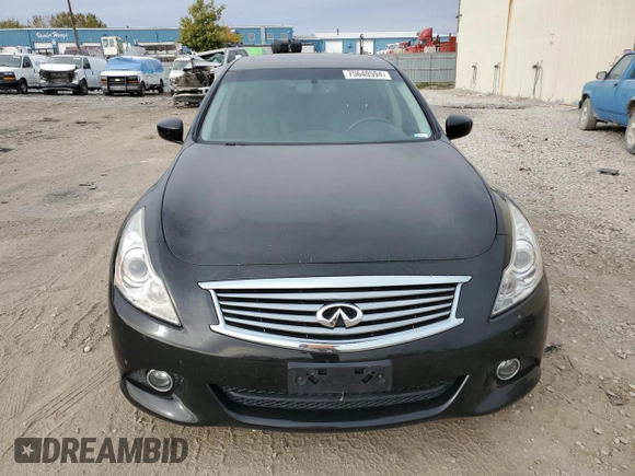2015 Infiniti Q40 with VIN JN1CV6AR4FM521595, listed as a Copart auction lot 75640594 with 162,311 mi miles and Salvage Title. Bid and sale history available at DreamBid. Image 5.