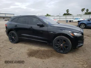 2017 Jaguar F-Pace 20d R-Sport with VIN SADCL2BN4HA094578, listed as a Copart auction lot 45668693 with 107,629 mi miles and . Bid and sale history available at DreamBid. Image 4.