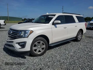 2019 Ford Expedition Max XLT with VIN 1FMJK1HT4KEA09613, listed as a Copart auction lot 60280905 with 129,032 mi miles and Salvage title. Bid and sale history available at DreamBid. Image 1.
