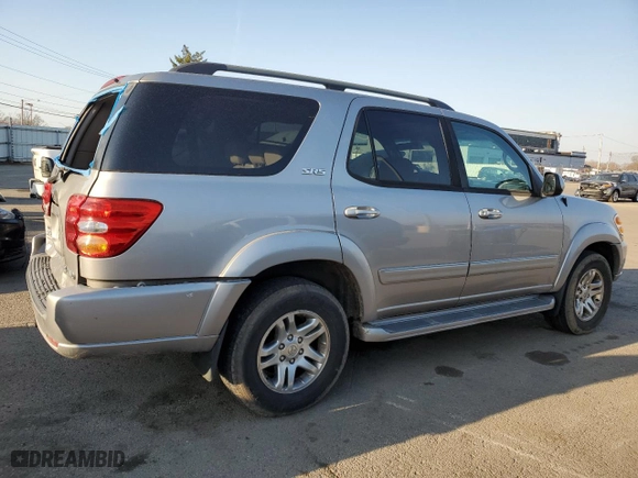 2003 Toyota Sequoia SR5 with VIN 5TDBT44A13S198003, listed as a Copart auction lot 48662955 with 205,346 mi miles and Salvage Title. Bid and sale history available at carsss.com. Image 3.