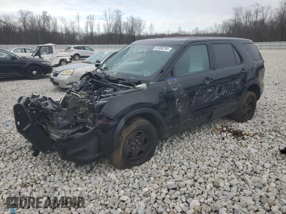 2017 Ford Police Interceptor Utility z VIN 1FM5K8AR6HGE01207, wystawiony jako Copart lot #84407984 z przebiegiem Nie podano mil oraz Czysty tytuł • Clean title. Historia ofert i sprzedaży dostępna na DreamBid. Obrazek 1.