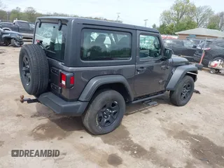 2022 Jeep Wrangler Willys Sport with VIN 1C4GJXAN8NW223101, listed as a IAAI auction lot 42145620 with 42,831 mi miles and . Bid and sale history available at DreamBid. Image 4.