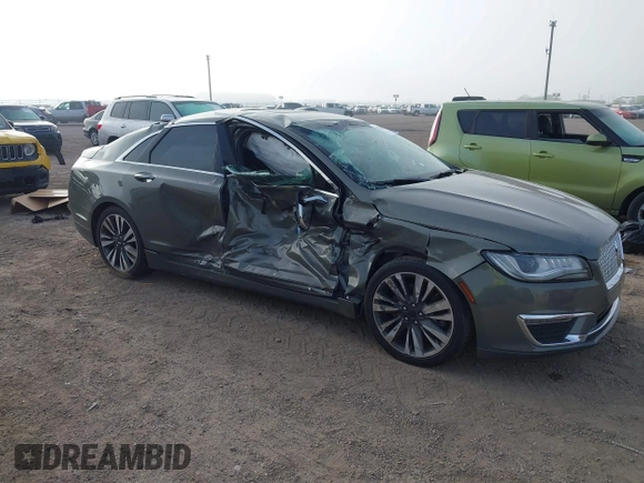 2017 Lincoln MKZ Reserve with VIN 3LN6L5EC5HR619508, listed as a IAAI auction lot 41782693 with 51,129 mi miles and . Bid and sale history available at DreamBid. Image 1.