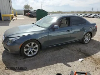 2008 BMW 5 Series 535i z VIN WBANW13578CZ79850, wystawiony jako Copart lot #58523325 z przebiegiem Nie podano mil oraz Szkoda całkowita • Salvage title. Historia ofert i sprzedaży dostępna na DreamBid. Obrazek 1.