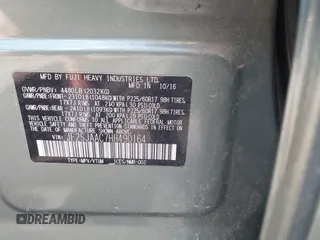2017 Subaru Forester with VIN JF2SJAAC7HH490164, listed as a IAAI auction lot 42049411 with 143,312 mi miles. Bid and sale history available at carsss.com. Image 9.