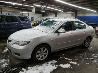 2008 Mazda Mazda3 Man i Sport *Ltd Avail* with VIN JM1BK32FX81132162, listed as a Copart auction lot 45424685 with 138,355 mi miles and Salvage Title. Bid and sale history available at carsss.com. Image 1.