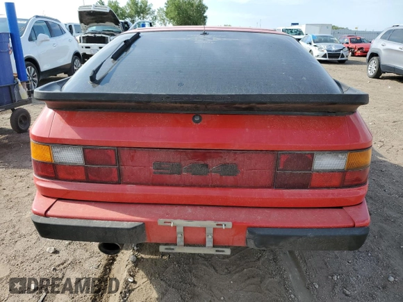 1983 Porsche 944 with VIN WP0AA0943DN452198, listed as a Copart auction lot 67845454 with 62,997 mi miles and Salvage Title. Bid and sale history available at DreamBid. Image 6.