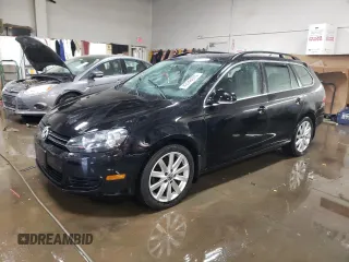 2014 Volkswagen Jetta SportWagen TDI with VIN 3VWML7AJ2EM621931, listed as a Copart auction lot 42048865 with 172,396 mi miles and Salvage Title. Bid and sale history available at carsss.com. Image 1.