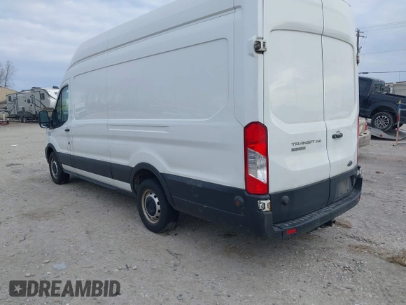 2020 Ford Transit Cargo with VIN 1FTBR3X85LKB51985, listed as a IAAI auction lot 41327206 with 206,896 mi miles and . Bid and sale history available at carsss.com. Image 3.