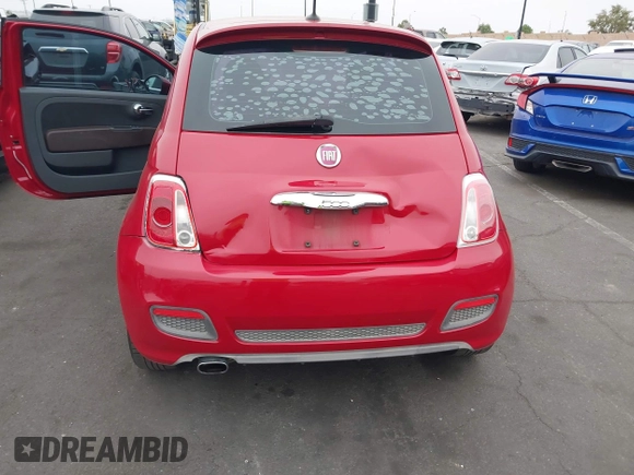 2013 FIAT 500 Sport with VIN 3C3CFFBR5DT544145, listed as a IAAI auction lot 42346912 with 137,622 mi miles and . Bid and sale history available at DreamBid. Image 6.
