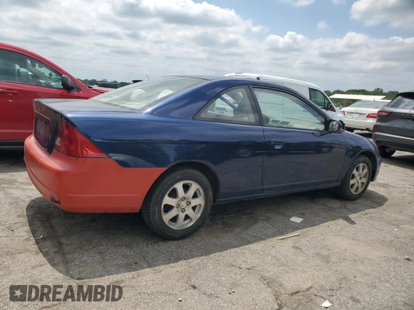 2003 Honda Civic EX with VIN 1HGEM22993L047985, listed as a Copart auction lot 54839765 with 169,351 mi miles and Clean Title. Bid and sale history available at DreamBid. Image 3.
