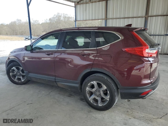 2017 Honda CR-V EX with VIN 7FARW1H53HE018134, listed as a Copart auction lot 49123125 with 66,482 mi miles and Salvage Title. Bid and sale history available at carsss.com. Image 2.
