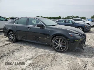 2017 Lexus GS 350 with VIN JTHCZ1BLXHA007106, listed as a Copart auction lot 60159025 with Not provided miles and Salvage title. Bid and sale history available at DreamBid. Image 4.