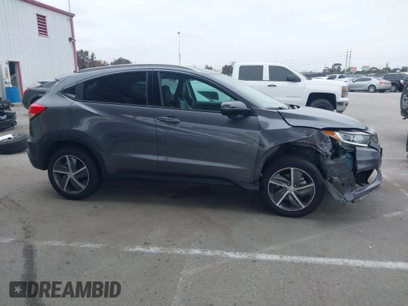 2021 Honda HR-V EX-L with VIN 3CZRU5H7XMM726567, listed as a IAAI auction lot 41865948 with 43,017 mi miles. Bid and sale history available at carsss.com. Image 13.