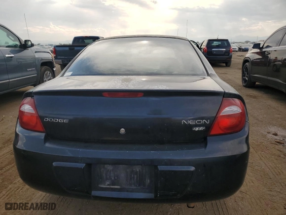 2005 Dodge Neon SXT with VIN 1B3ES56C85D144430, listed as a Copart auction lot 63875964 with 170,180 mi miles and Clean Title. Bid and sale history available at carsss.com. Image 6.