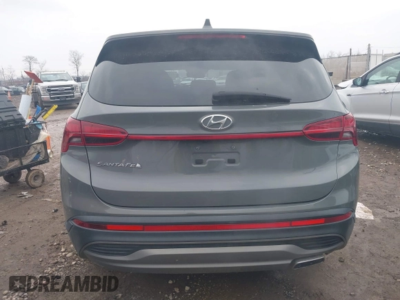 2021 Hyundai Santa Fe SE with VIN 5NMS14AJ7MH326971, listed as a IAAI auction lot 41149061 with 52,602 mi miles. Bid and sale history available at carsss.com. Image 16.