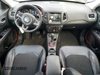 2018 Jeep Compass Trailhawk with VIN 3C4NJDDB5JT112495, listed as a Copart auction lot 44628635 with 62,882 mi miles and Salvage Title. Bid and sale history available at carsss.com. Image 8.