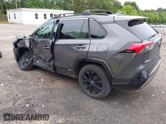 2022 Toyota RAV4 Hybrid SE with VIN 2T3T6RFV6NW036068, listed as a IAAI auction lot 42344831 with 44,801 mi miles and . Bid and sale history available at DreamBid. Image 3.