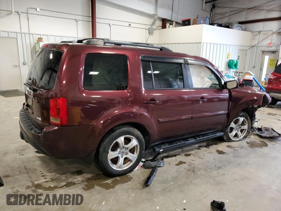2013 Honda Pilot EX-L z VIN 5FNYF4H54DB037892, wystawiony jako Copart lot #58412945 z przebiegiem Nie podano mil oraz Nie do naprawy • Non repairable. Historia ofert i sprzedaży dostępna na DreamBid. Obrazek 3.