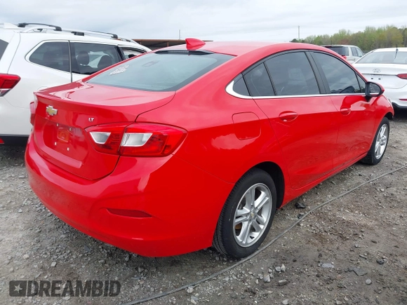 2017 Chevrolet Cruze LT with VIN 1G1BE5SM3H7166872, listed as a IAAI auction lot 41932546 with 251,717 mi miles and . Bid and sale history available at DreamBid. Image 4.