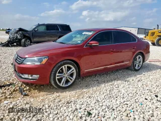 2015 Volkswagen Passat SE with VIN 1VWBS7A3XFC037033, listed as a Copart auction lot 59337405 with 135,175 mi miles and Salvage title. Bid and sale history available at DreamBid. Image 1.