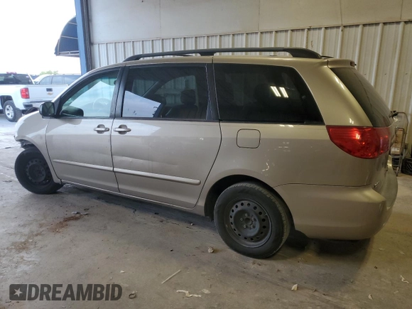 2007 Toyota Sienna CE with VIN 5TDZK23C37S032743, listed as a Copart auction lot 52750825 with 102,142 mi miles and Salvage Title. Bid and sale history available at carsss.com. Image 2.