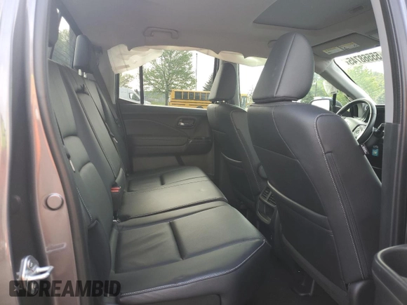 2022 Honda Ridgeline RTL-E with VIN 5FPYK3F79NB013946, listed as a Copart auction lot 55568745 with 21,541 mi miles and Salvage title. Bid and sale history available at DreamBid. Image 10.