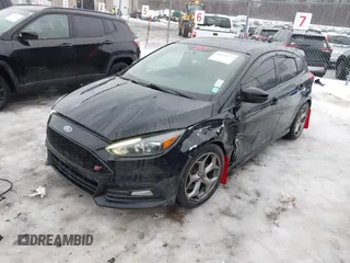 2018 Ford Focus ST with VIN 1FADP3L90JL242656, listed as a IAAI auction lot 41634222 with 114,481 mi miles and . Bid and sale history available at DreamBid. Image 2.