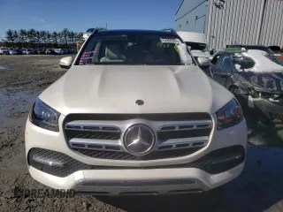 2022 Mercedes-Benz GLS 450 with VIN 4JGFF5KE9NA609048, listed as a Copart auction lot 42990394 with 32,539 mi miles and . Bid and sale history available at DreamBid. Image 5.